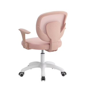 高品质舒适低背腰部支撑滚动网状电脑椅带轮子办公椅 - Product Image 3