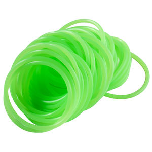 Anillo para el pene Caucho de silicona Junta tórica plana Industria Resistencia al aceite Tamaño estándar, 5-7 días KS 20 ~ 90 Shore - Product Image 1