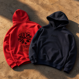 Sudadera con capucha de felpa francesa de 480-500 g/m² de doble capa, lavada con piedras, estilo desgastado, para hombre, venta al por mayor - Product Image 1