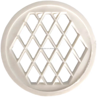 Grille de drain de sol en PVC sur mesure avec filtre à mailles rondes pour salle de bain
