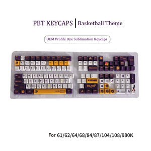 Keycaps en PBT sur le thème du corail personnalisés, DYE-SUB, profil XDA OEM, pour claviers mécaniques avec interrupteurs <span class=keywords><strong>Cherry</strong></span> <span class=keywords><strong>Gateron</strong></span> <span class=keywords><strong>MX</strong></span> - Product Image 2