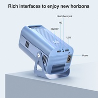 Meilleur projecteur LED intelligent 4K Wifi Android 11.0 Full HD Vidéo Projecteur Home Cinéma Mini projecteur