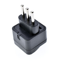 Adaptateur de voyage USA (Type B) vers Italie, Chili, Uruguay (Type L) – Convertisseur de prise 10A