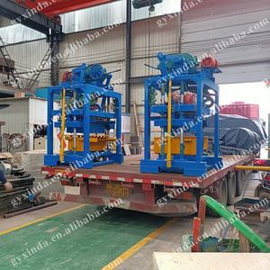 เครื่องทำบล็อกกลวงแบบอเนกประสงค์ กึ่งอัตโนมัติ เครื่องทำอิฐคอนกรีต เครื่องทำอิฐกลวง สำหรับโรงงานอิฐ - Product Image 6