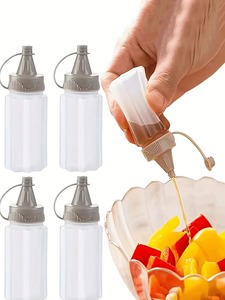 Mini-bouteilles souples anti-fuite pour condiments, récipients portables pour sauces, idéales pour le barbecue, les pique-niques et la cuisine - Product Image 2