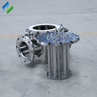 Séparateur magnétique de collecte de liquides pour pipeline en ligne, filtre à particules fines ferreuses, avec raccord à bride sanitaire et éliminateur de fer