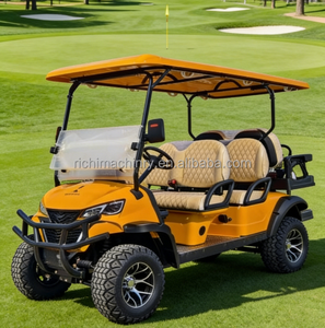 Carrito de Golf Eléctrico de 6 Plazas Silent Comfort, Bajo Ruido, Directo de Fábrica, para Recorridos Ecológicos en Zonas Húmedas - Product Image 5