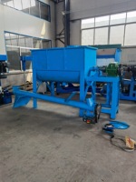 Mélangeur horizontal à double palette pour poudre sèche, adapté aux industries alimentaires et de revêtements