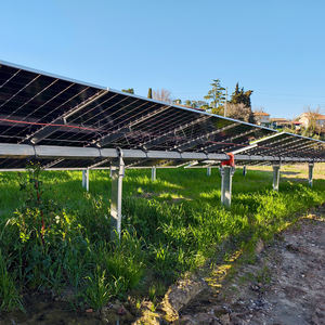 Sistem pelacakan pv surya 2MW, bagian sistem pelacak Panel surya pelacak poros tunggal, sistem pelacakan pemasangan berputar - Product Image 6