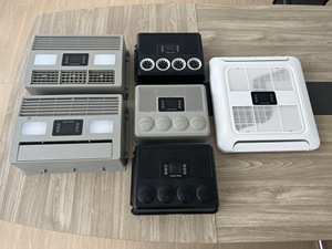 12V RV xe tải minibus điện điều hòa không khí 24v48v bãi đậu xe mát đôi quạt rotor máy nén 12Volt biến tần tự động bãi đậu xe AC - Product Image 6