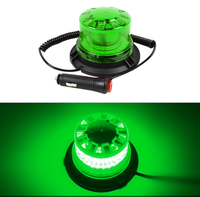 Nouveau 12V/24V LED rotatif feux de détresse clignotant Signal toit Ambulance camion stroboscope aimant monté voyant d'avertissement