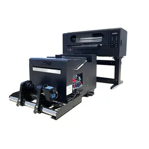 2 heads DTF Transfer T-shirt Printer a3 30cmter Size Automatic and Shaker Oven with DTF System