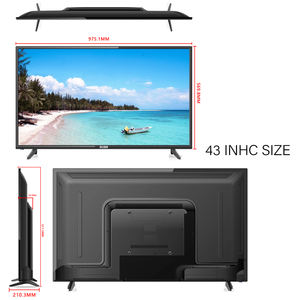 OEM di Fabbrica Piatto Intelligente LED 43 Pollici FHD Ha Portato A Casa La Televisione Intelligente Android TV - Product Image 2