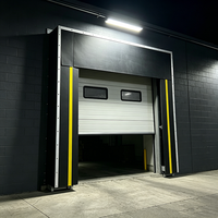 Joint d'étanchéité en PVC pour porte sectionnelle élévatrice industrielle verticale à usage intensif, prix usine
