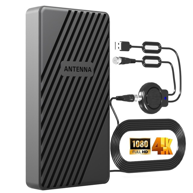 Best Selling 4K 1080P 30dbi ABS TV Antenna UHF/VHF for RV and Free Local Channels