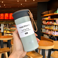 Le plus récent 330ml 450ml poignée portable Mini bouteille d'eau sous vide en acier inoxydable pour boire chaud et froid