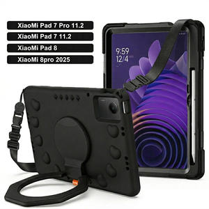 Funda Protectora Resistente con Rotación de 360° para Mi Pad 7, Cubierta Antigolpes para Tablet Mi 8 Pro con Soporte, Asa y Correa para el Hombro - Product Image 1