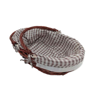 Cesto de mimbre barato con tela personalizada - Product Image 3