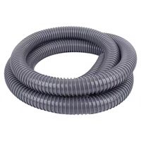 Tuyau de drainage flexible industriel intégré en métal/rouleau pour salle de bain, extension de sortie d'eau, résistant aux UV et anticorrosion