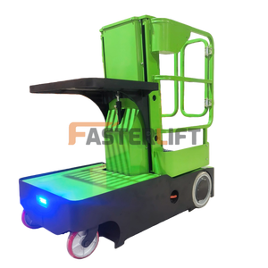 รถยกสั่งซื้อสินค้าแบบแนวตั้งคุณภาพสูงมาตรฐานสหราชอาณาจักร ยี่ห้อ Anna พร้อมระบบช่วยเหลือการทำงาน รถยกไฟฟ้าสำหรับงานสั่งซื้อสินค้า รถยกแบบมีที่นั่งขับขี่ - Product Image 4