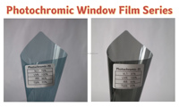 Film solaire photochromique pour vitres de voiture, film pour vitres de voiture en PET nano-céramique, pare-soleil automobile avec protection UV, rouleau amovible