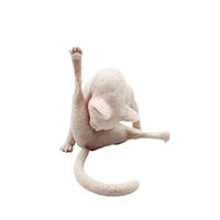 Figurine de chat drôle transfrontalière nouvel artisanat en résine écologique pour Noël Statue de chat grandeur nature pour une utilisation en extérieur ou des cadeaux