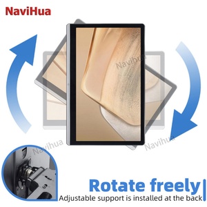 Navihua 2024 New Rear Seat Entertainment System Android Headrest Monitor 14 Inch FHD Wide Screen Android 12 WIFI 4k Video - Product Image 3