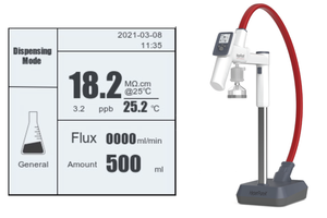 Sistema de Água DI ED20UT para Laboratório Certificado CE Água de Alta Pureza/Água RO1ª Eliminando Bactérias e Partículas - Product Image 6