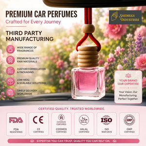 Diffuseur de parfum pour voiture OEM personnalisé, fabricant de désodorisant pour véhicule, solution de parfum pour véhicule, marque privée, emballage personnalisé - Product Image 1