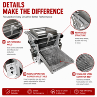 Presse à tortillas de maïs mexicaines, machine à former des tortillas rondes en farine de maïs, moule personnalisé de 4 à 35 cm pour les restaurants de tacos