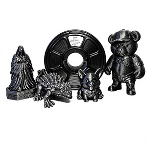 Filament d'impression 3D en fibre de carbone noire haute résistance PETG-CF 1,75 mm 1 kg Résistance à l'abrasion - Product Image 2