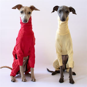 Qiqu fournitures pour animaux de compagnie personnalisé nouveau concepteur italien <span class=keywords><strong>lévrier</strong></span> combinaison ensemble chemise coton pour grands chiens Doberman tenues <span class=keywords><strong>galgo</strong></span> iggy - Product Image 5