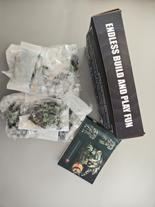 Set di blocchi di costruzione assemblaggio motropia-<span class=keywords><strong>Samurai</strong></span> Mecha <span class=keywords><strong>Warrior</strong></span> modelli che trasformano Action figure Robot Set regalo per bambini e ragazzi - Product Image 3