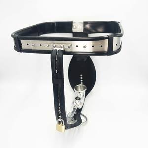 Cinturón <span class=keywords><strong>de</strong></span> Metal <span class=keywords><strong>de</strong></span> segunda generación para hombre emperador negro, cinturón <span class=keywords><strong>de</strong></span> <span class=keywords><strong>castidad</strong></span> para hombre, pantalones <span class=keywords><strong>de</strong></span> <span class=keywords><strong>castidad</strong></span> SM, jaula, juguete para adultos, venta al por mayor - Product Image 4