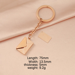 Llavero con Mosquetón y Colgante de la Bandera de Asiria Esmaltado en Oro de 18K, de Acero Inoxidable, Amuleto de Moda - Product Image 6