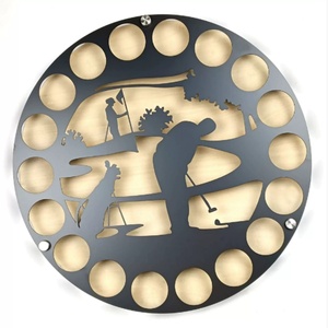 Hanger Retail Personalised <b>Empty</b> Carrier Pieces Wall Vertical Sale Fashion Tee Display Easy <b>Boxes</b> Racks Custom Golf Ball Holder - Product Image 5