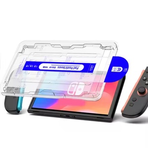 Film de protection d'écran en verre trempé HD anti-rayures, sans bulles, anti-poussière, dureté 9H, kit d'alignement pour Nintendo Switch 2 (2025) - Product Image 2