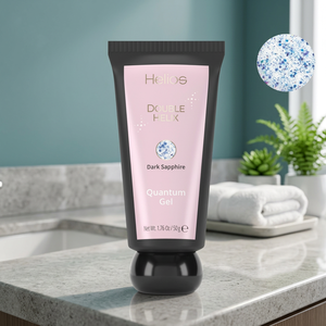 Gel Constructeur UV Quantum Double Hélice Saphir Foncé 50g Style Designer avec Échantillon Gratuit Certifié par CPNP DHG007 - Product Image 3
