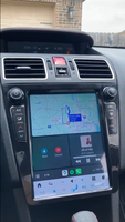 AuCar Dernier écran Tesla Autoradio Android 13 Auto GPS Navi Multimédia Lecteur DVD 8G-128G Pour Subaru WRX 2015-2021 Unité Principale