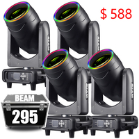 Un ensemble de 295w Sharpy Beam 295 Moving Head Lights Lyre Beam Party Event Stage Beam Dj Lights
