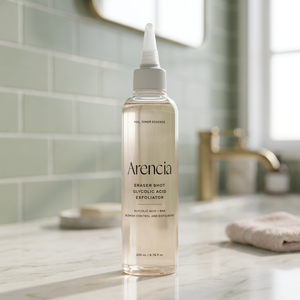 Exfoliante Líquido con Ácido Glicólico Arencia Eraser Shot 200ml, Blanqueador Corporal, AHA, Cuidado de Poros y Piel Muerta - Product Image 2