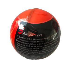 <span class=keywords><strong>Estintore</strong></span> Automatico a Polvere Secca a Sfera in Acciaio Classe A Arancione - <span class=keywords><strong>Dispositivo</strong></span> <span class=keywords><strong>di</strong></span> <span class=keywords><strong>Sicurezza</strong></span> - Product Image 2