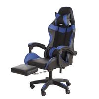 Échantillon Gratuit Prix Usine Chaise de Bureau Gaming Rouge et Table à Vendre Chaise de Course Informatique Massante avec Repose-Pieds