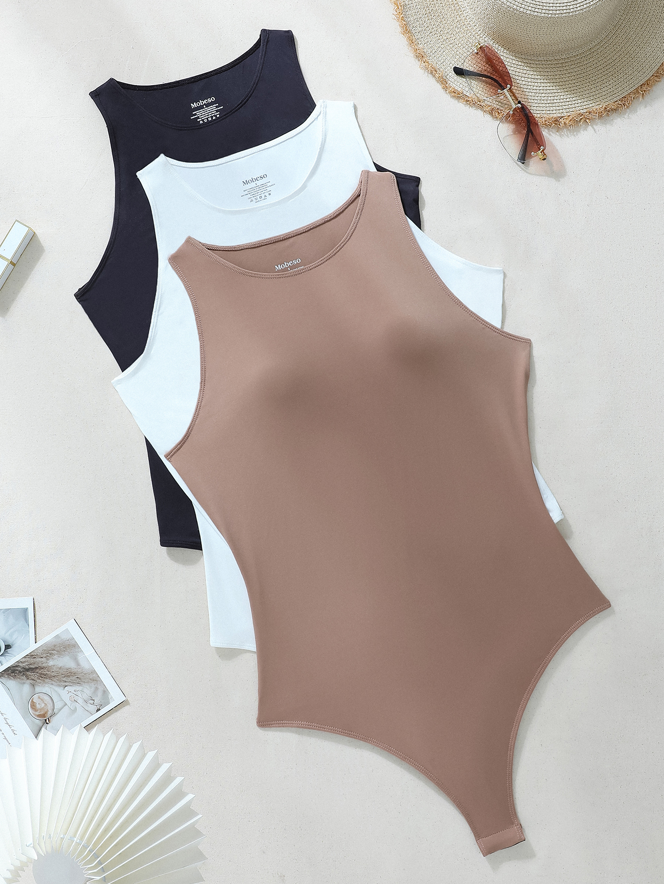 Open-Crotch Seamless Tummy-Control Thong (ZWA20): fabric stretch, recovery and seam construction reference