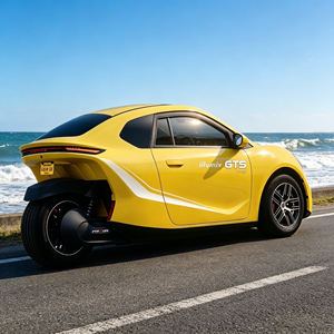 Triciclo Elettrico alla Moda con 2 Porte, Capacità di Trasporto 3 Persone, 5000W ad Alta Potenza, Lunga Autonomia, <span class=keywords><strong>per</strong></span> Adulti - Product Image 4