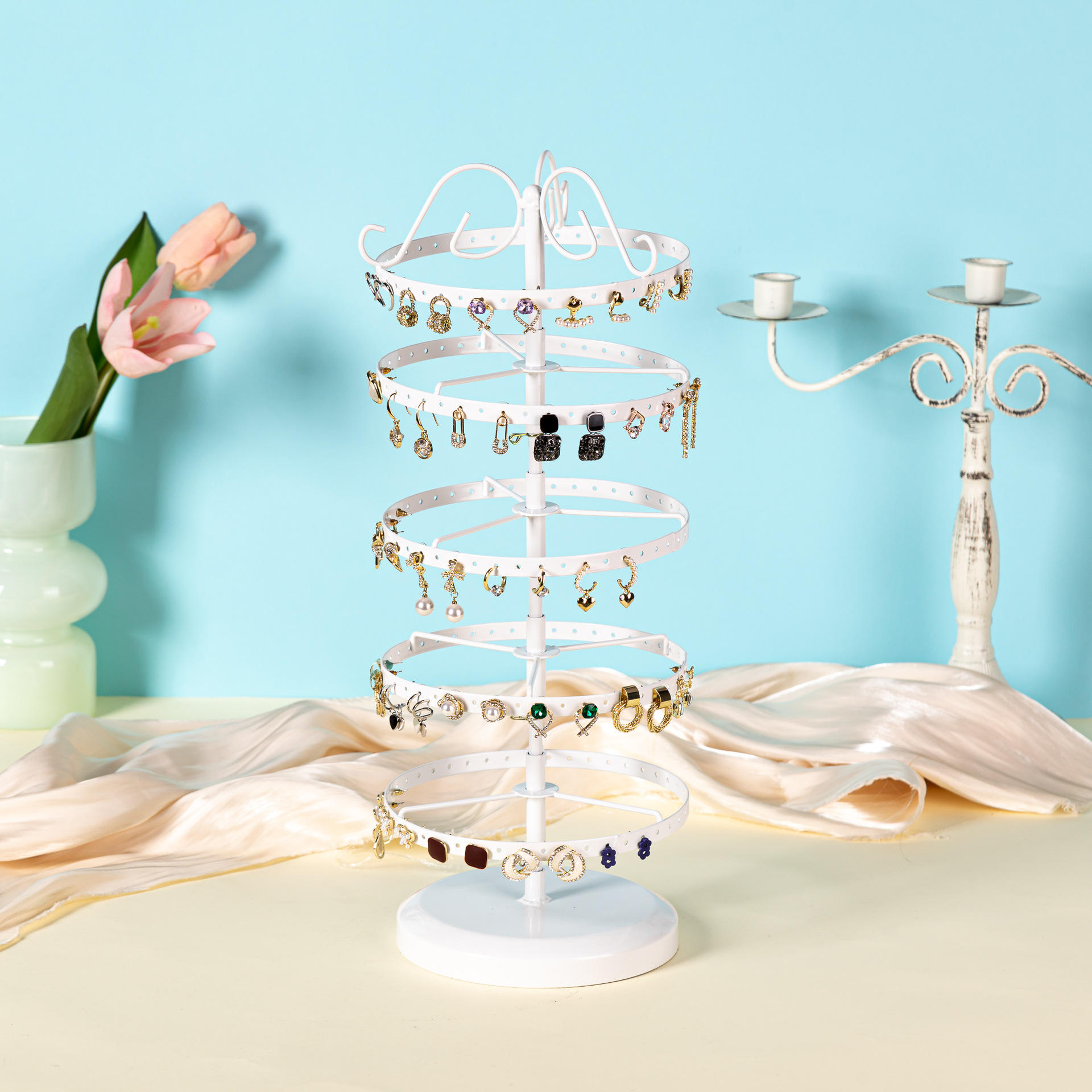 Blanco/5 capas/210 agujeros