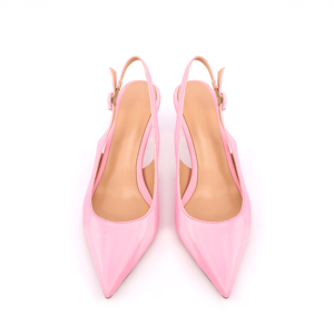 Eleganti scarpe estive con <span class=keywords><strong>tacco</strong></span> singolo a punta cavi da <span class=keywords><strong>donna</strong></span> <span class=keywords><strong>sandali</strong></span> Slingback - Product Image 4