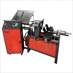 Máquina de torneamento CNC para madeira, com canudinho de aço fundido pesado TJ-60, alimentador automático para artesanato em madeira, pequena, para venda