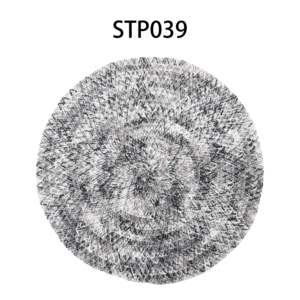 2025 Eco-friendly PVC Leather <b>Placemat</b> <b>Coaster</b> <b>Set</b> Waterproof Washable Kitchen Table Mat Pads Anti-Scald Drain Mat Anti-Slip - Product Image 2