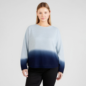 Nuovo Maglione in Lana da <span class=keywords><strong>Donna</strong></span> Autunno/Inverno 2026, Design Sfumato Multicolore, Collo Tondo, Leggero e Casual - Product Image 2